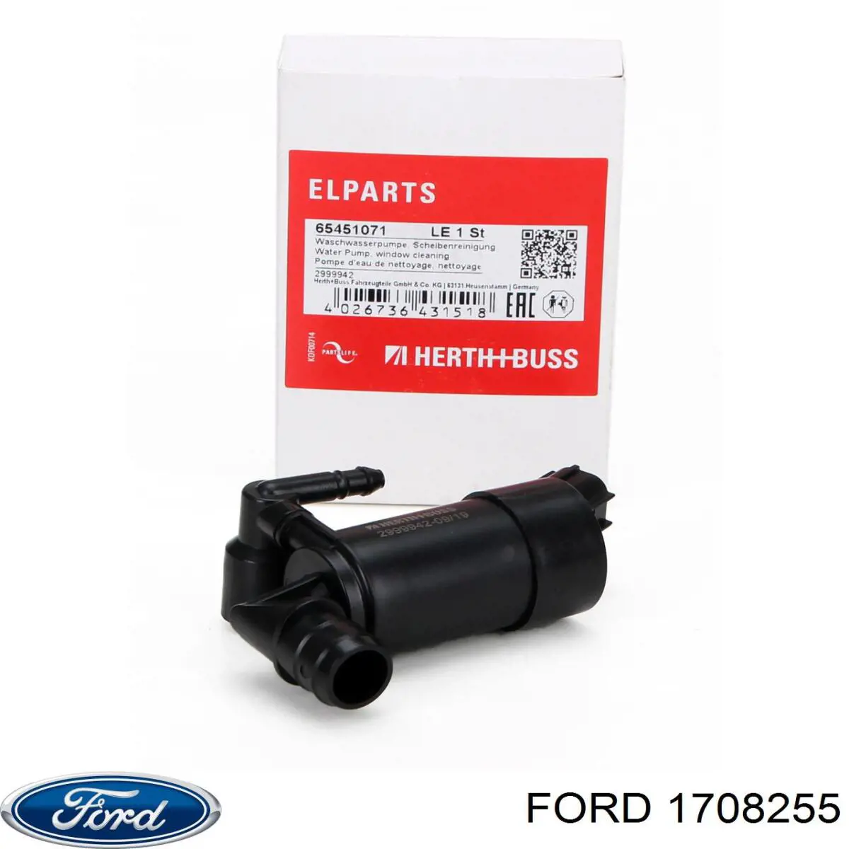 Купити 1708255 Ford Двигун бачка омивача передній/задній