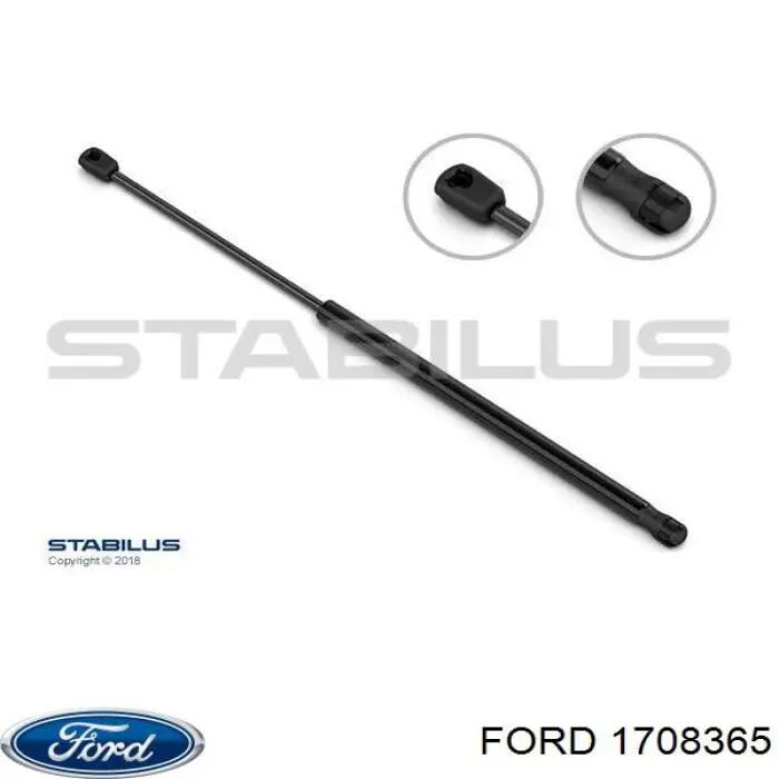 Амортизатор скла задніх, 3/5-ї двері (ляди) Ford 1708365 ціна, від 10.56 USD