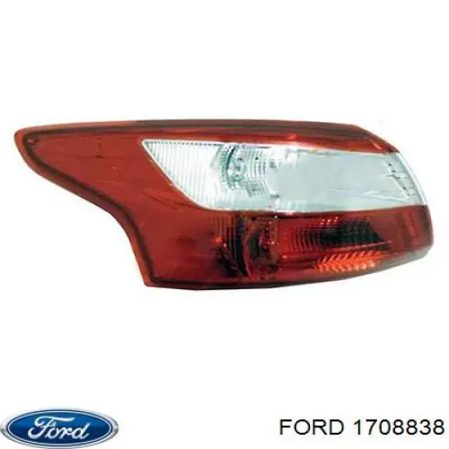 Задня ліва зовнішня фара Ford 1727666 ціна, від 65.91 USD