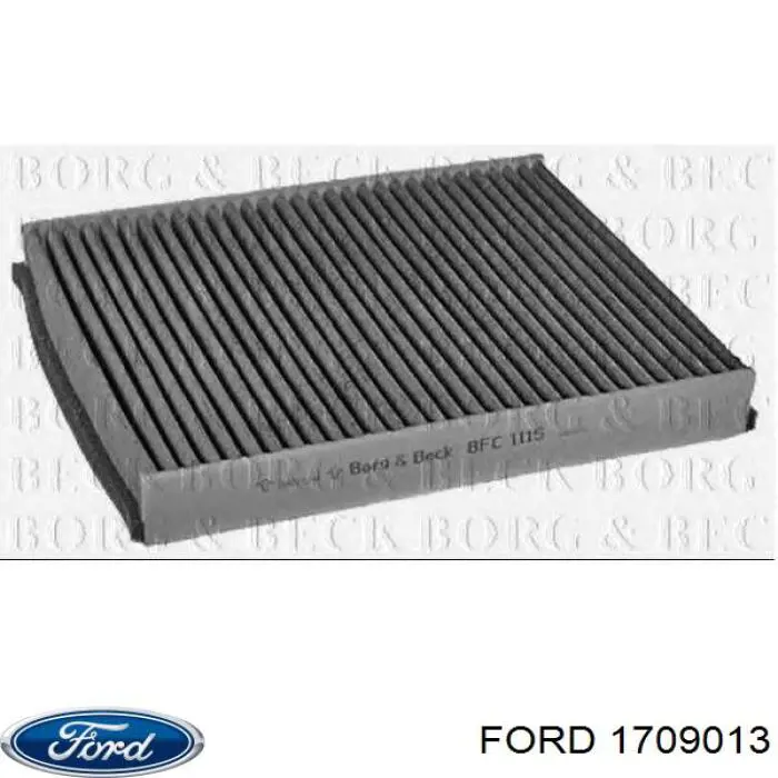 Повітряний фільтр салону Ford 1709013