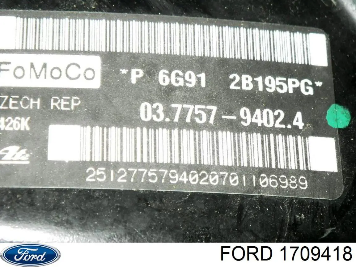 Купити 1709418 Ford ВПГ