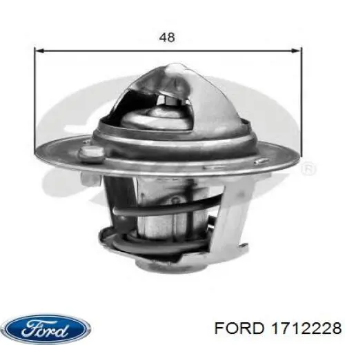Автомобільний термостат Ford 1712228 ціна, від 9.77 USD