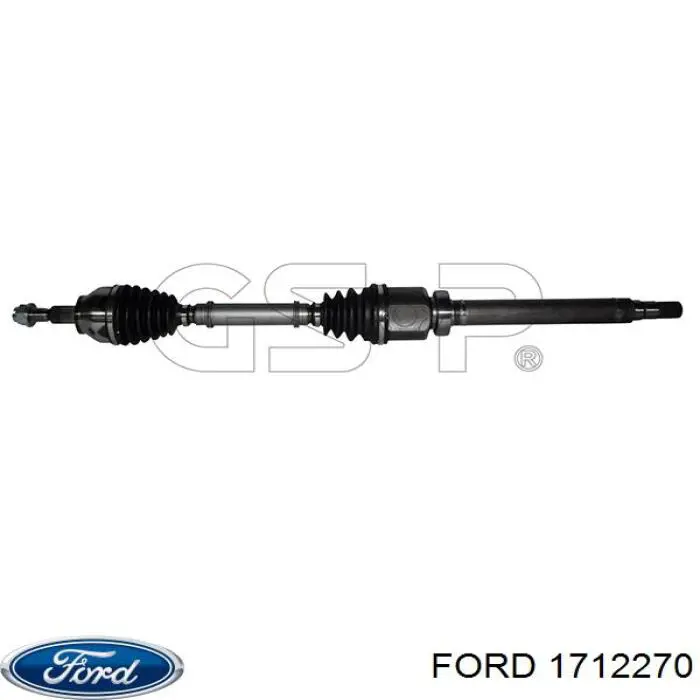1746979 Ford Привід передній правий