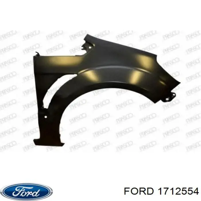 Крило переднє праве Ford 1712554 ціна, від 57.73 USD