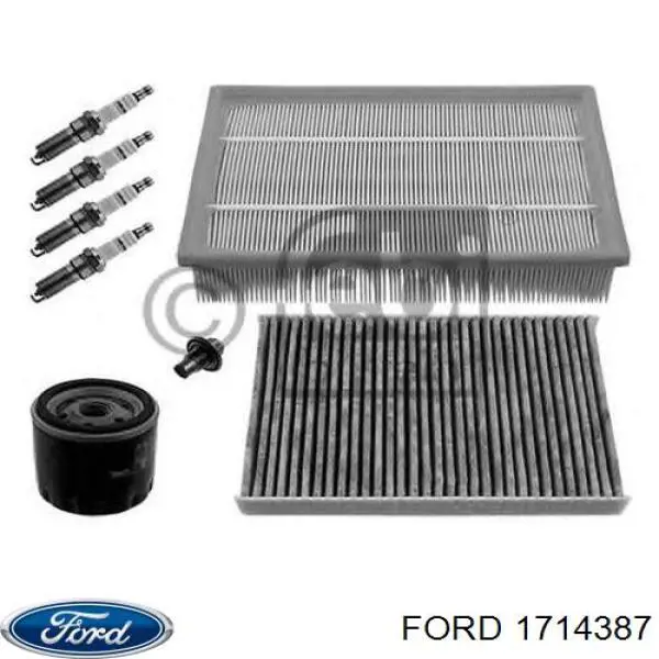 Масляний фільтр двигуна Ford 1714387 ціна, від 5.48 USD