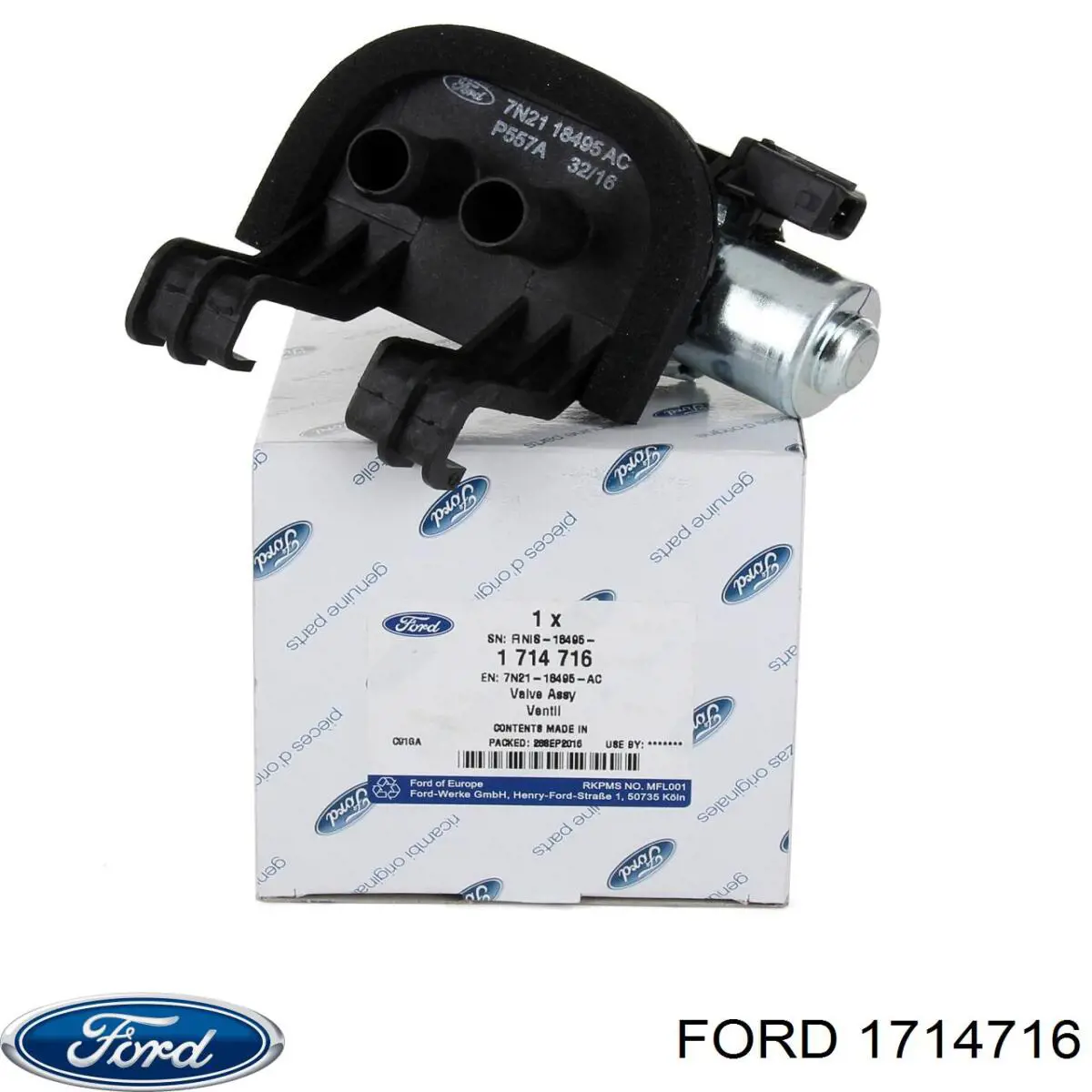 1714716 Ford кран пічки (обігрівача)