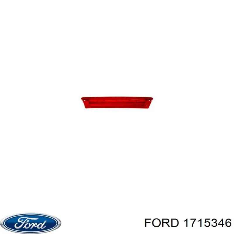 Стоп-сигнал заднього скла Ford Focus 3 (CB8) (Форд Фокус)