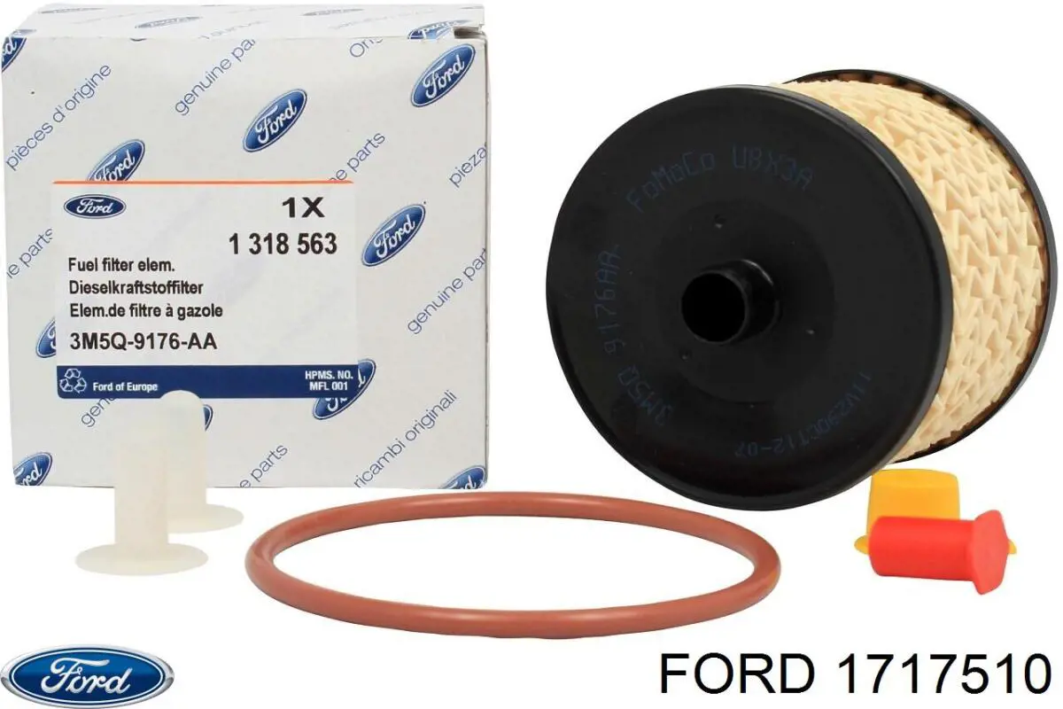 Купити 1717510 Ford Фільтр очищення масла відцентровий
