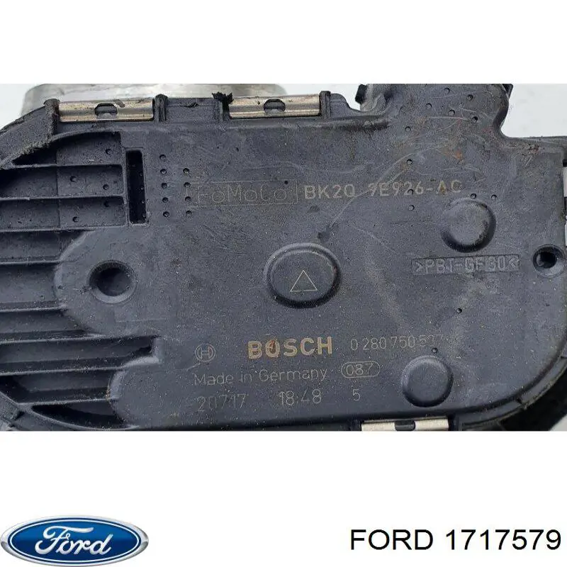 Дросільна заслінка 7519307 Hoffer