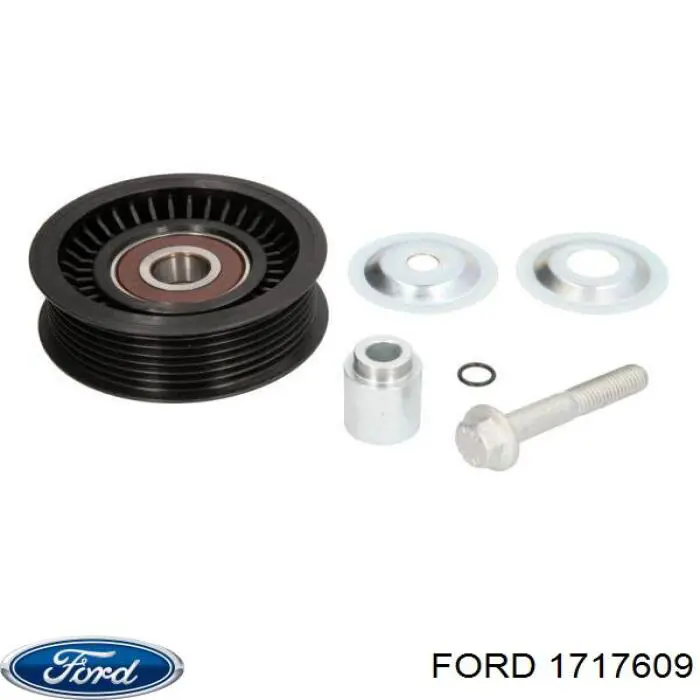 Ролик приводного ременя, паразитний Ford 1717609 ціна, від 28.04 USD