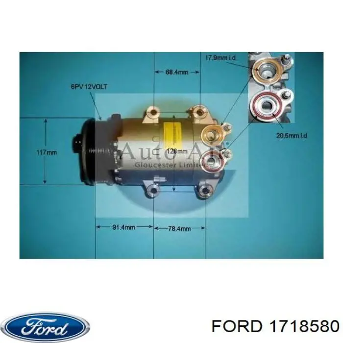 Купити 103282 Airstal Компресор кліматичної установки