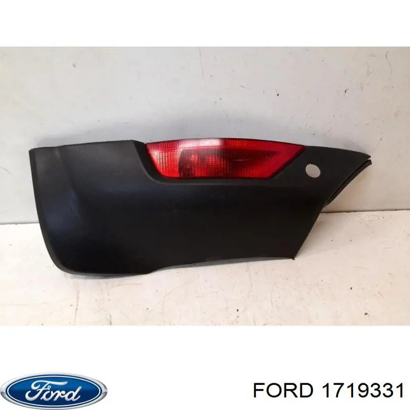 1719331 Ford Бампер задній, ліва частина