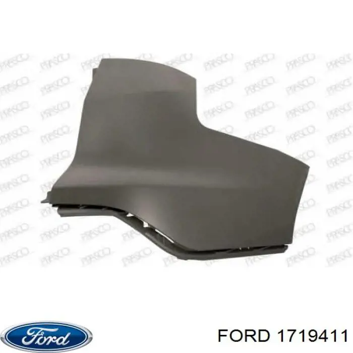 Ікло заднього бампера праве Ford 1719411 ціна, від 160.22 USD