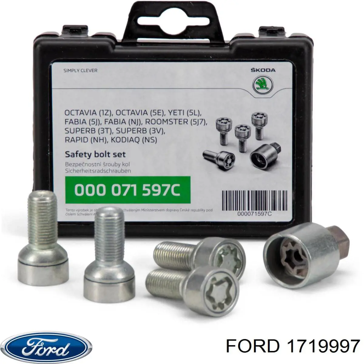 Болти колісні Ford 1726694