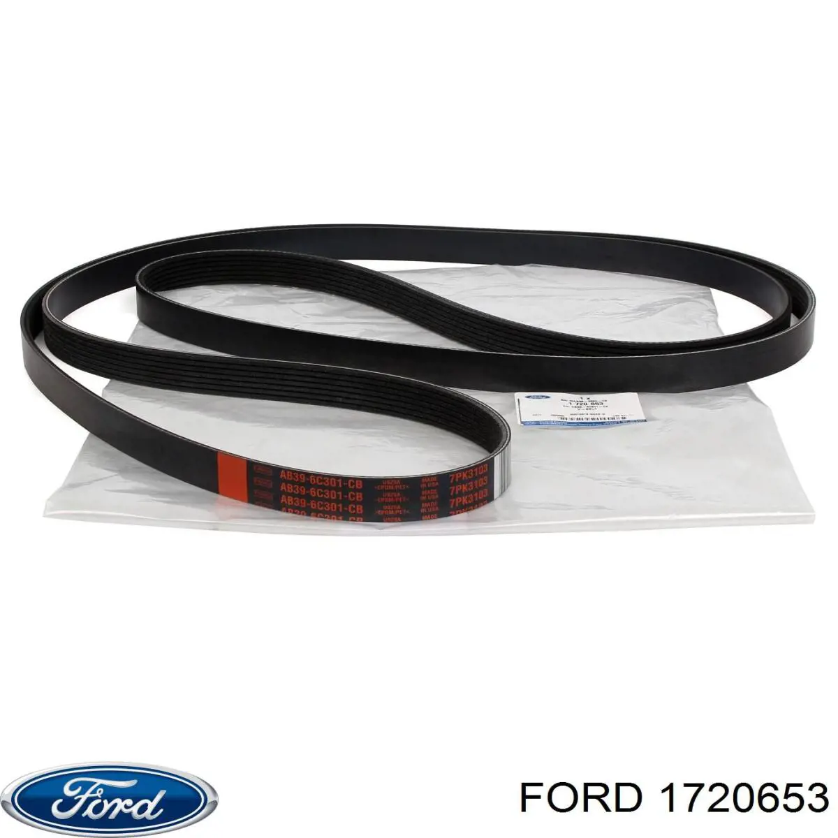 1720653 Ford Поліклиновий ремінь
