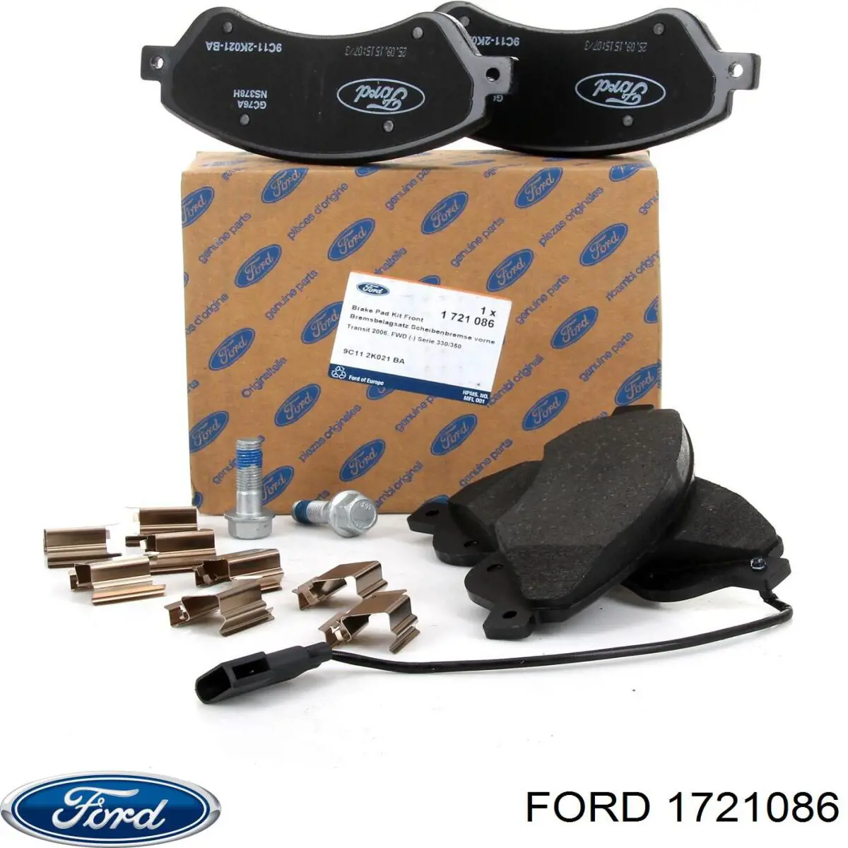 1721086 Ford Передні гальмівні колодки