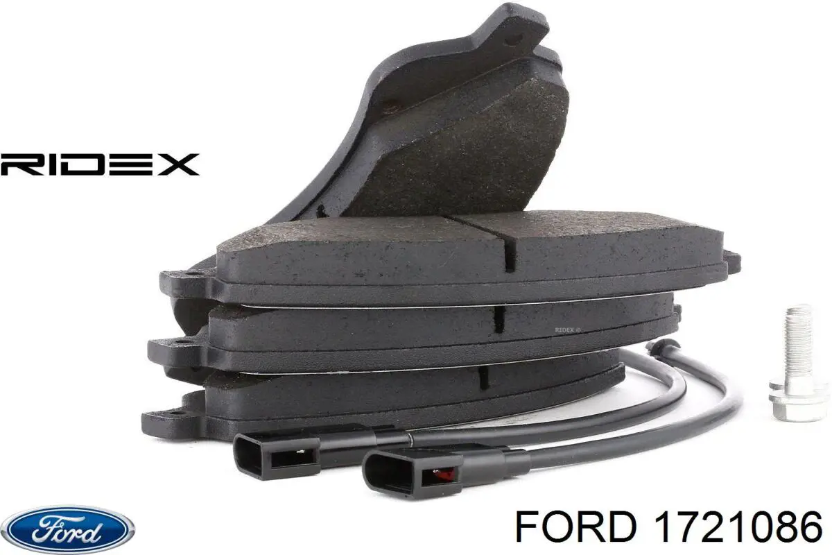 Передні тормозні колодки 1721086 Ford
