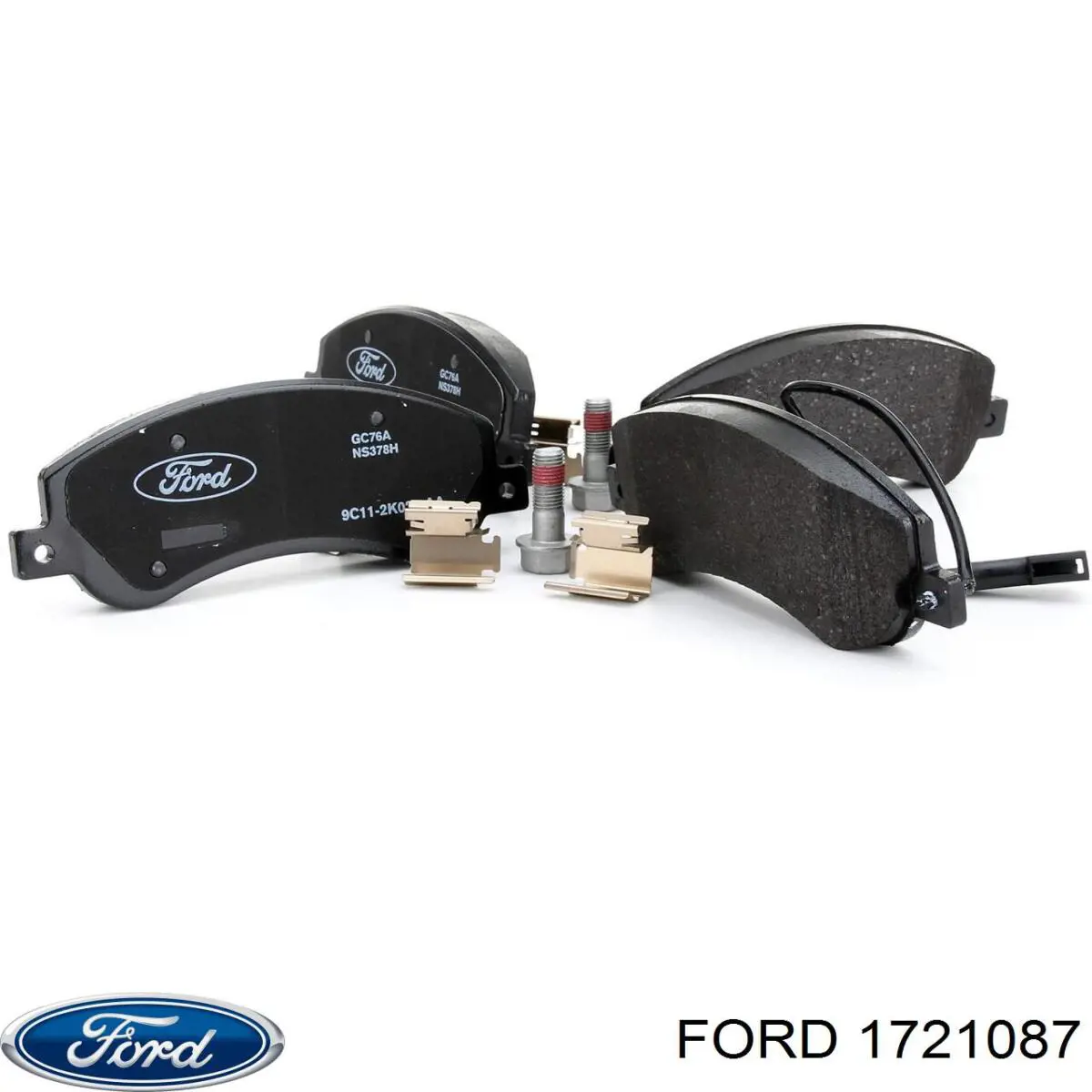 1721087 Ford Передні гальмівні колодки
