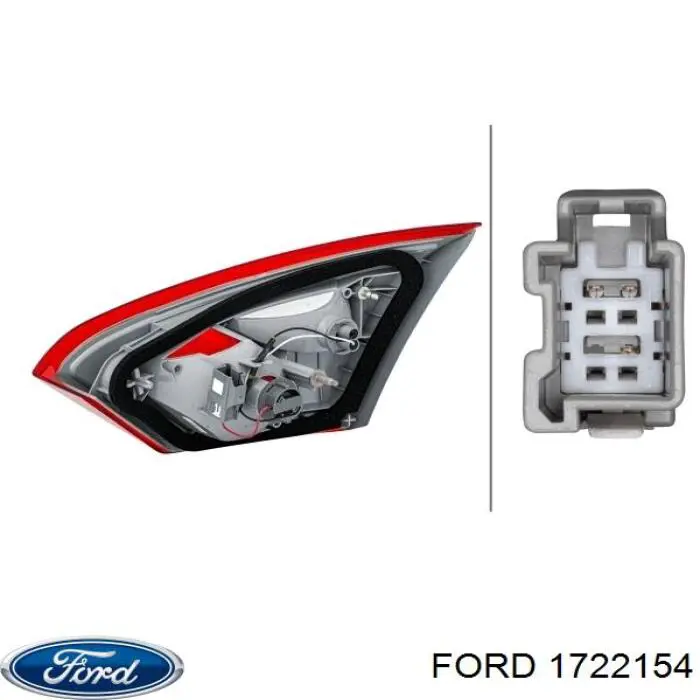 Стоп задній Ford 1722154 ціна, від 112.44 USD