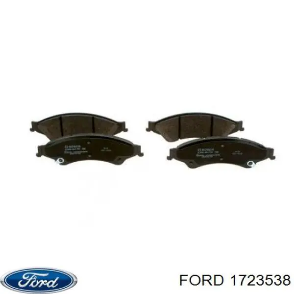 Купити 1723538 Ford Колодки гальмівні передні, дискові
