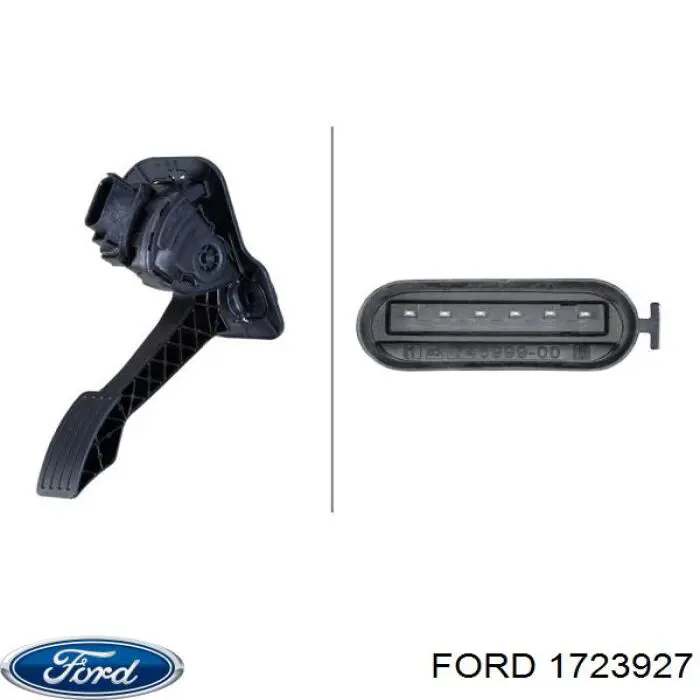 Купити 1723927 Ford Педаль газу