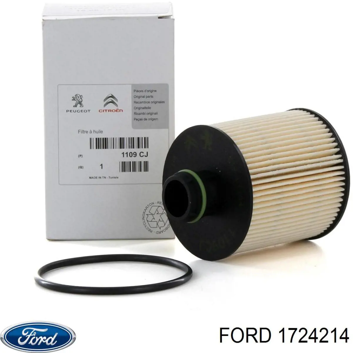 Масляний фільтр двигуна Ford 1724214 ціна, від 6.89 USD