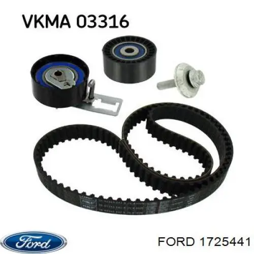 Ролик паразитний ГРМ 1725441 Ford