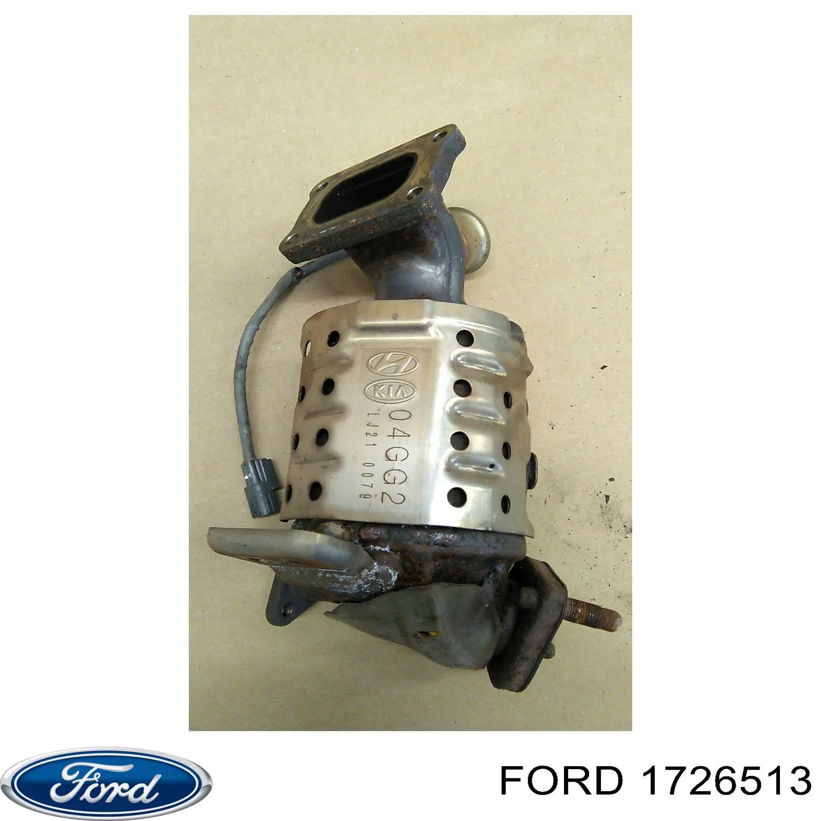 Купити 1726513 Ford Перетворювач відпрацьованих газів