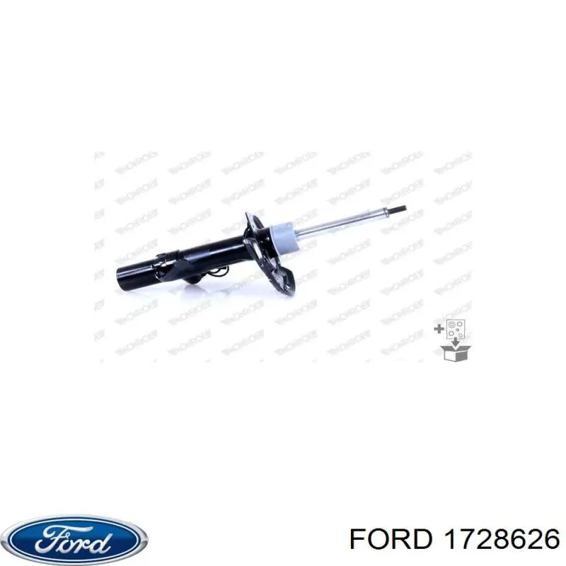 Амортизатор передній, правий Ford 1728626 ціна, від 331.02 USD