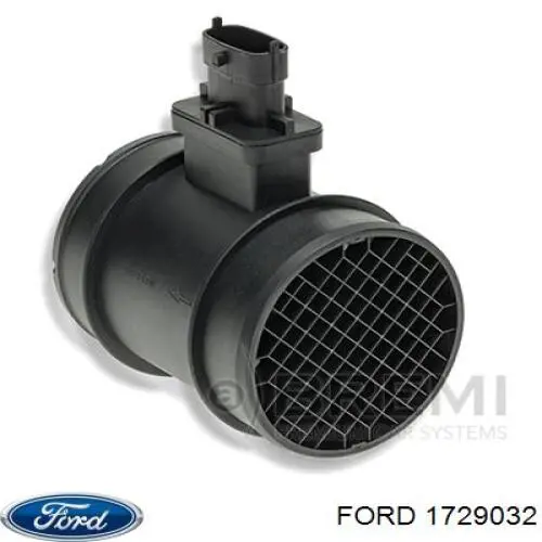 1729032 Ford датчик потоку (витрати повітря, витратомір MAF - (Mass Airflow))