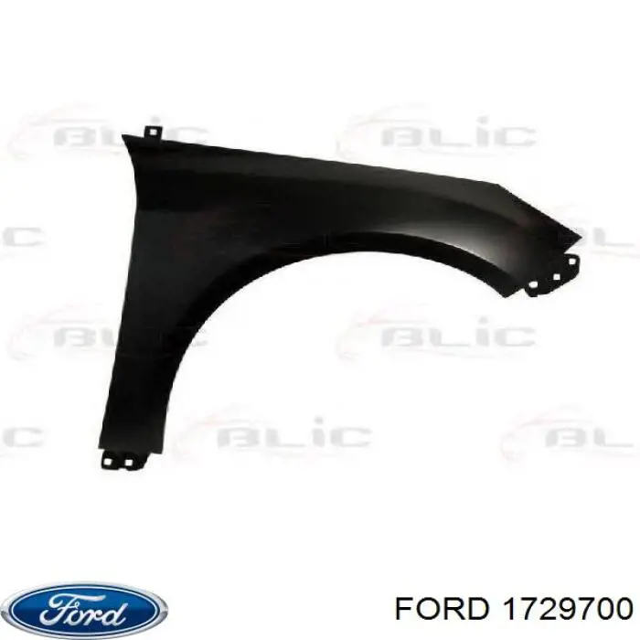 Крило переднє праве Ford 1729700 ціна, від 34.24 USD