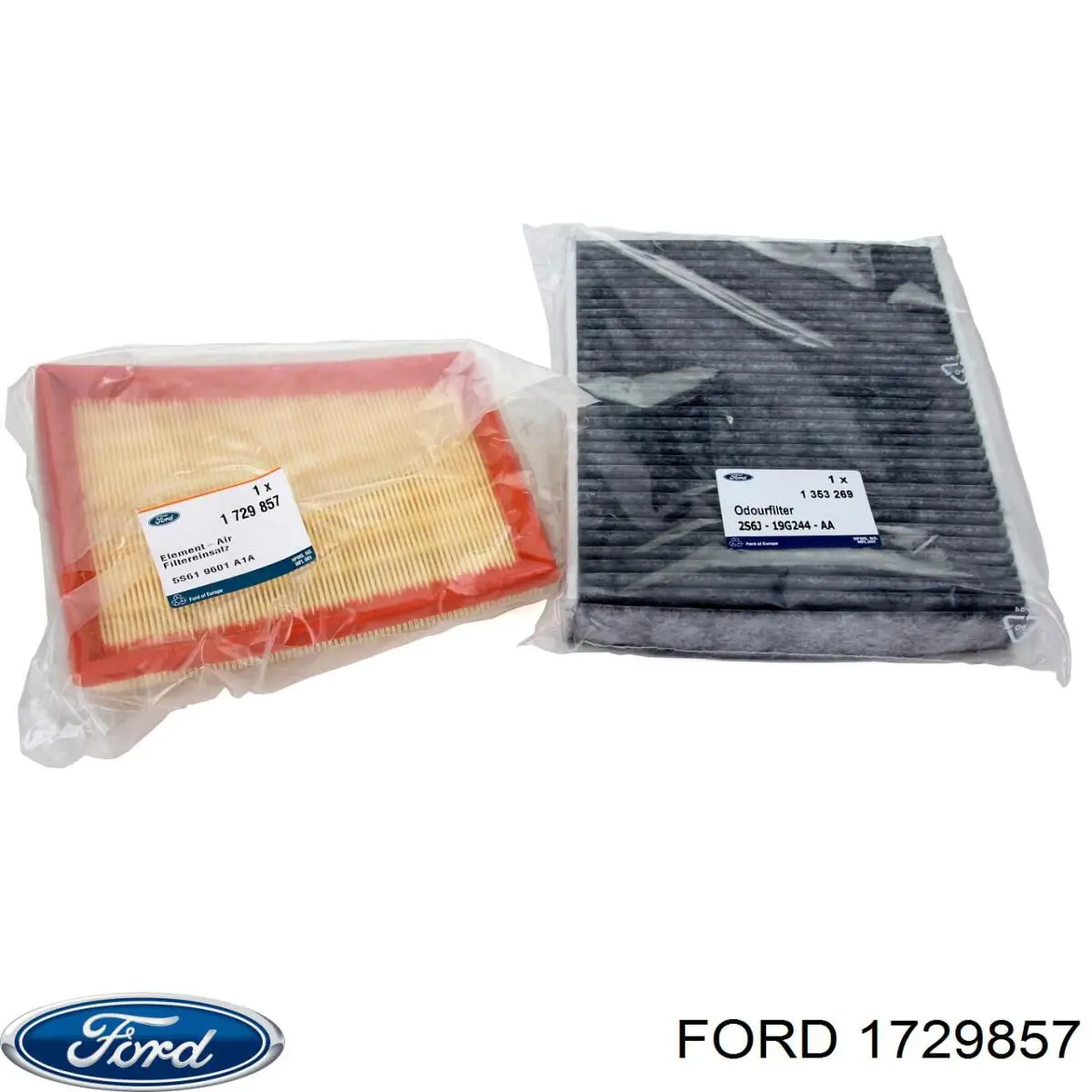 Елемент повітряного фільтра Ford 1729857 ціна, від 8.74 USD