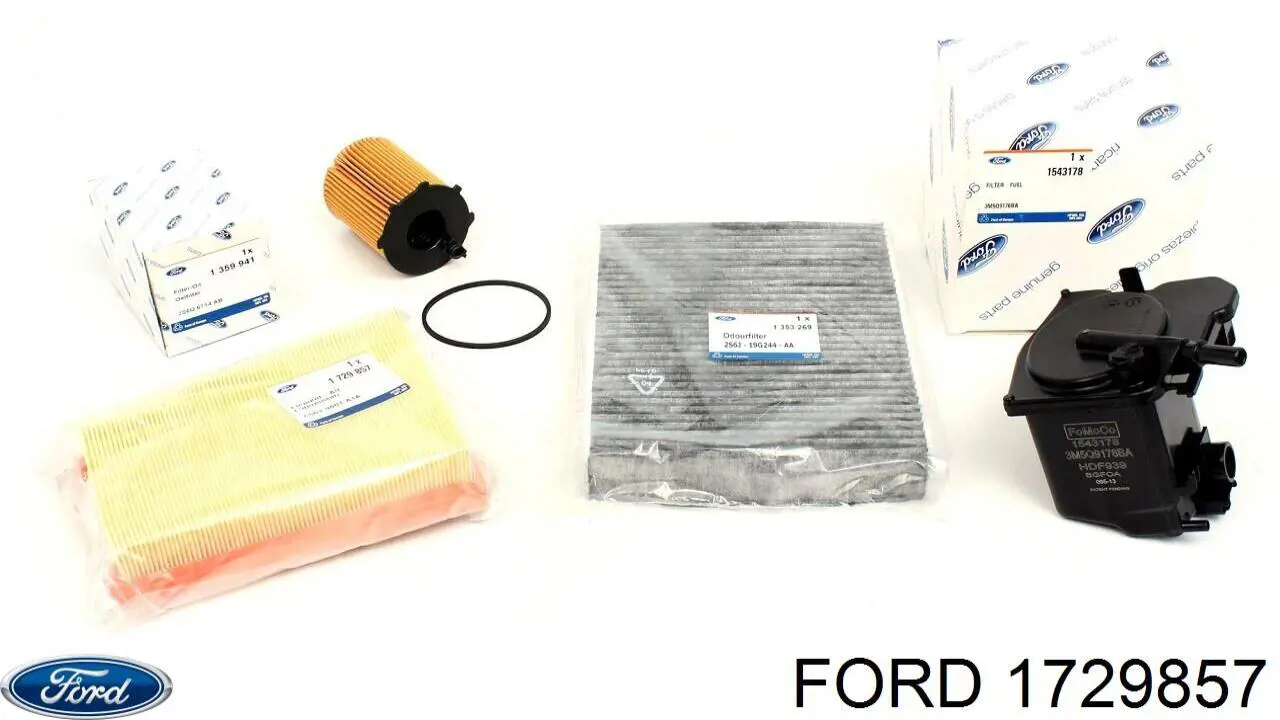 1729857 Ford Повітряний фільтр двигуна