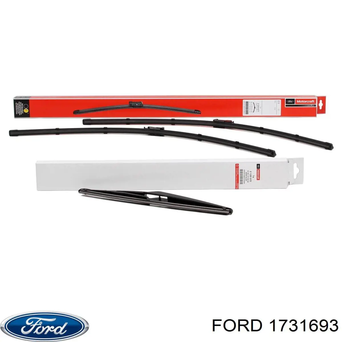 Щітка-двірник лобового скла, водійська 1731693 Ford