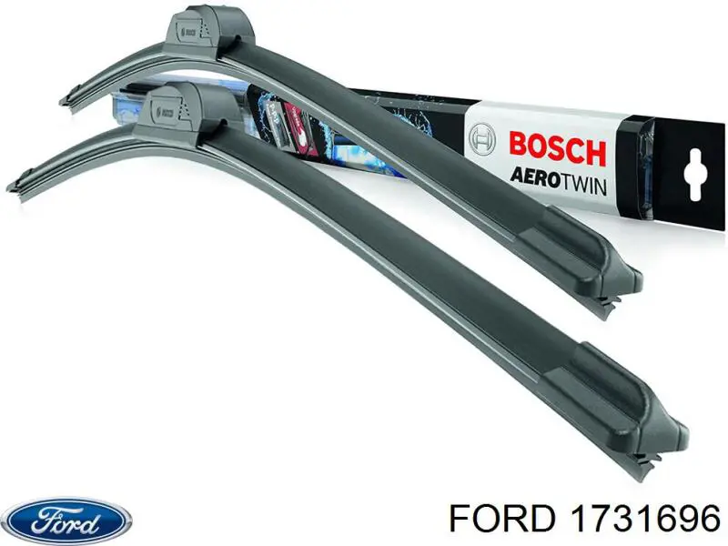 Щітка склоочисника лобового скла, водійська Ford 1731696