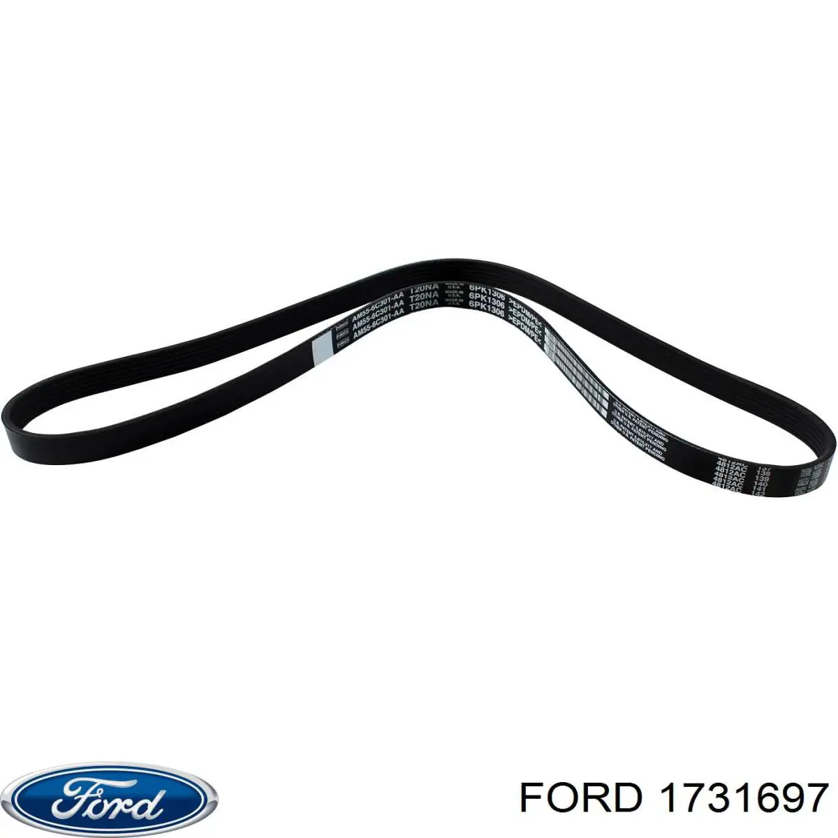 Купити 1731697 Ford Ремінь генератора