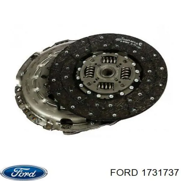 1731737 Ford комплект зчеплення (3 частини)