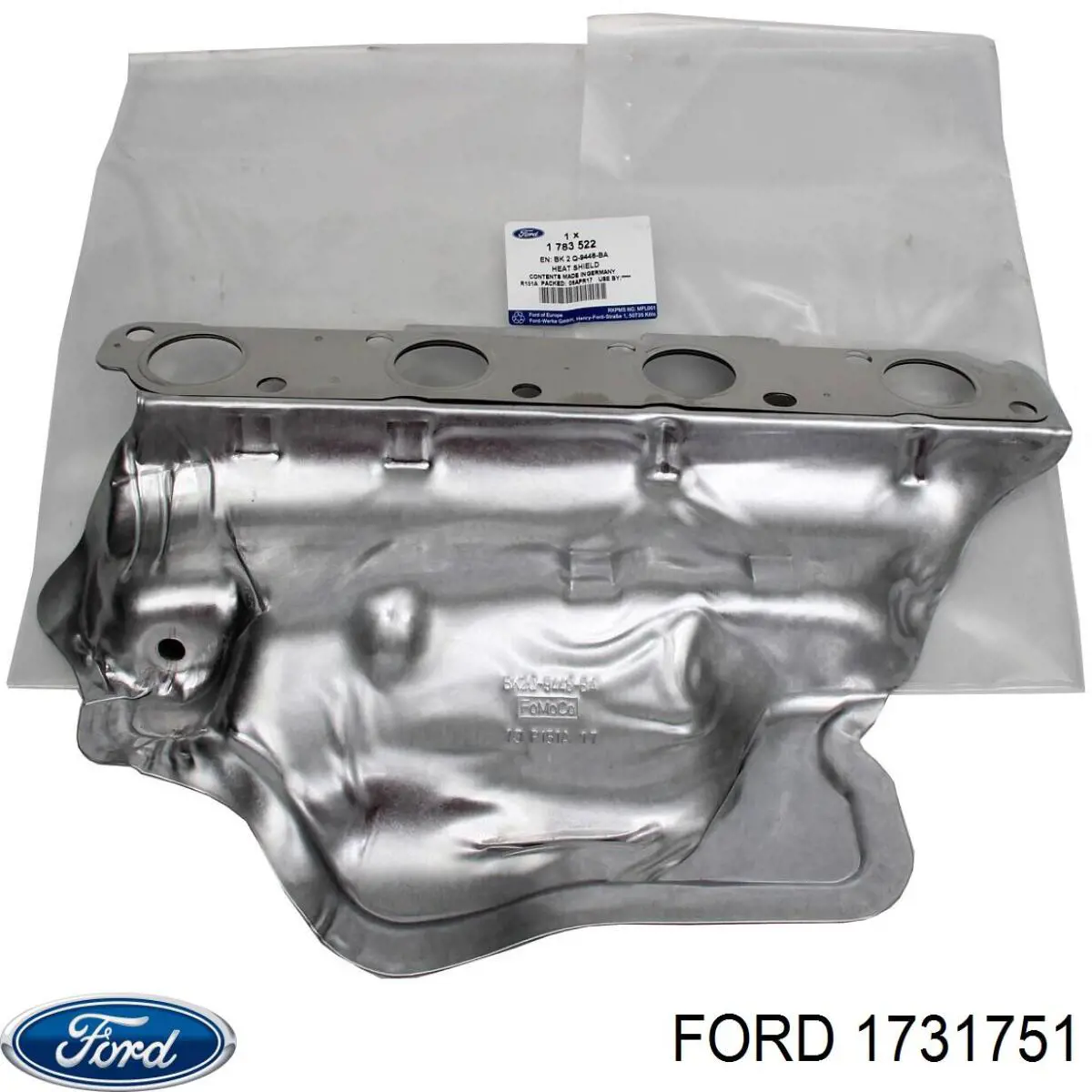 Прокладка випускного колектора Ford 1731751 ціна, від 22.50 USD