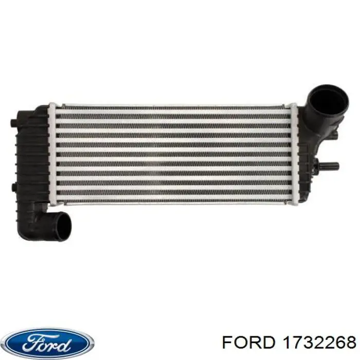 1732268 Ford радіатор интеркуллера