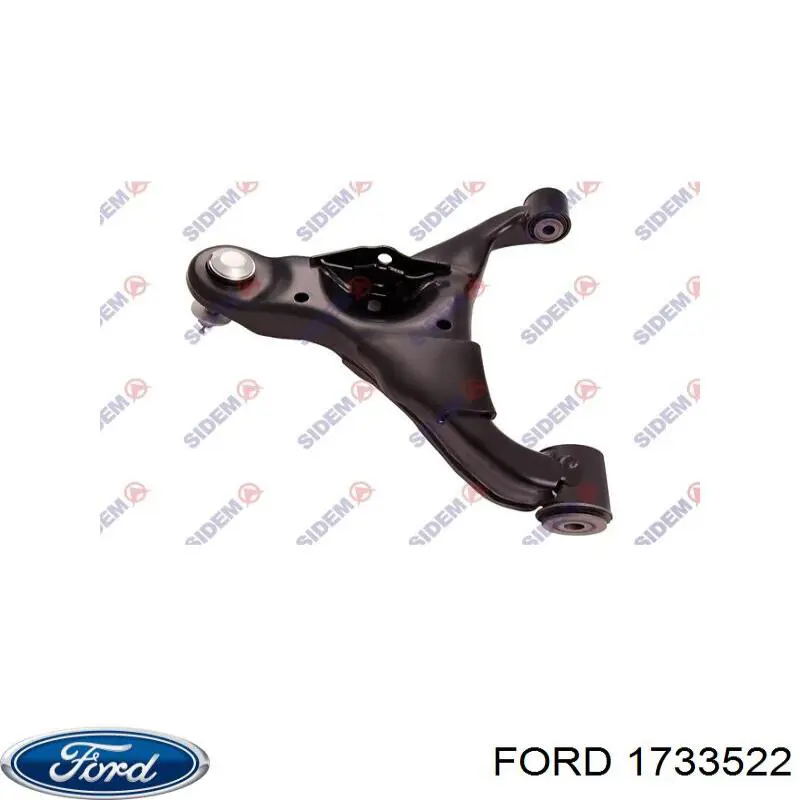 Важіль передньої підвіски нижній, правий Ford 1733522 ціна, від 116.45 USD