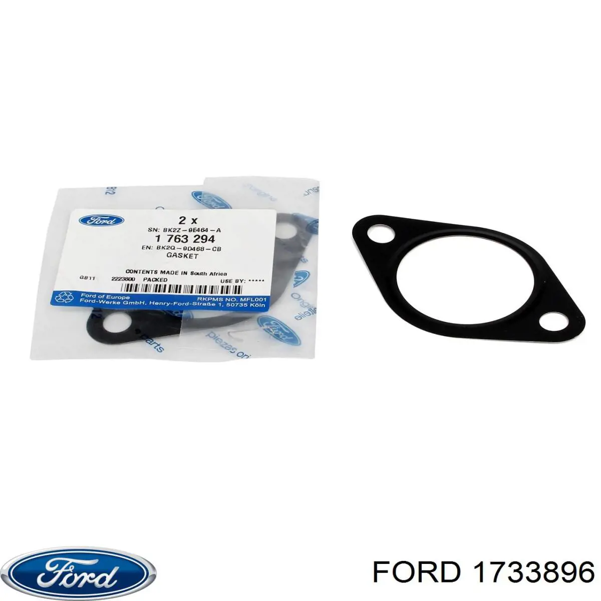 Купити 1733896 Ford Прокладка до глушника