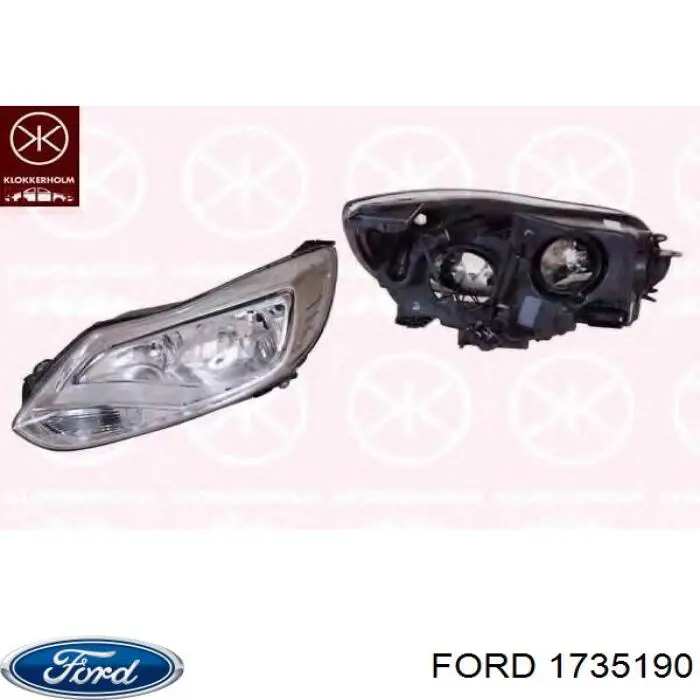 Фара передня права Ford 1735190 ціна, від 102.95 USD