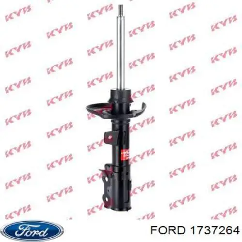 1737264 Ford Ліва передня стійка