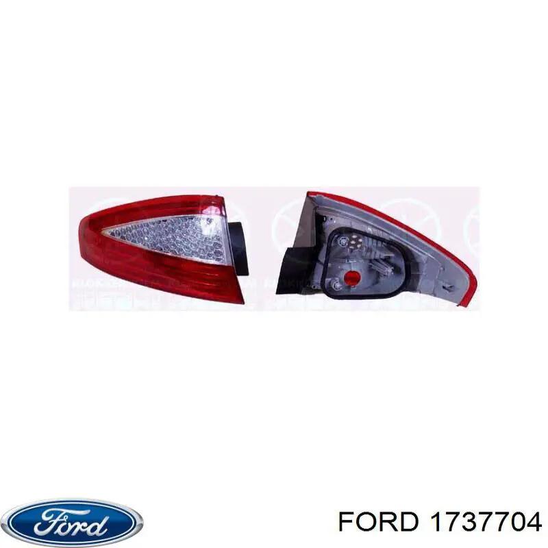 Купити 1737704 Ford Ліхтар задній внутрішній правий