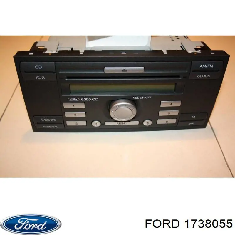 Магнітола (радіо AM/FM) Ford 8C1T18C815AE ціна, від 37.26 USD