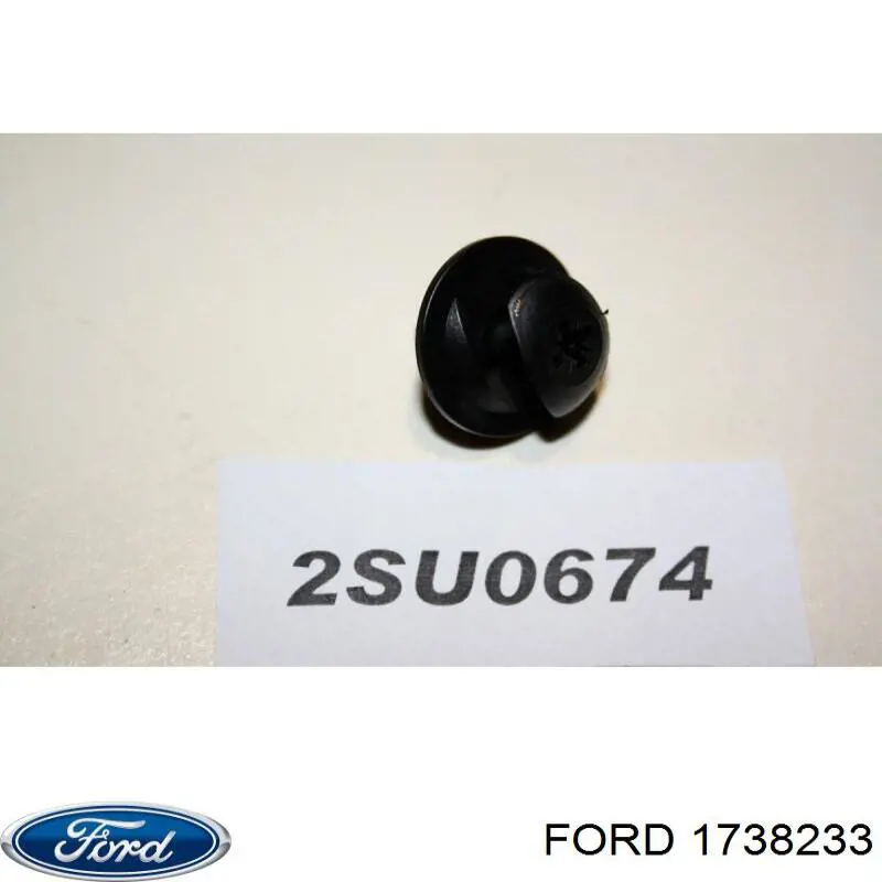 Пістон (кліп) кріплення підкрилки переднього крила 1738233 Ford