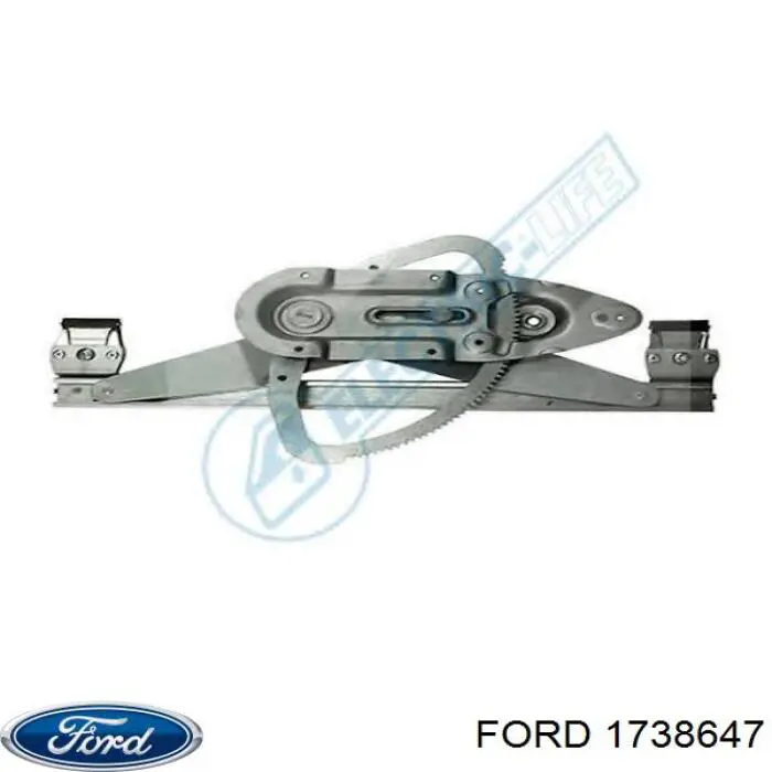 Механізм склопідйомника двері задньої, лівої Ford 1738647 ціна, від 12.67 USD