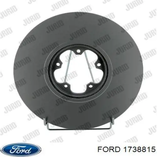 Диск переднього гальма Ford 1738815 ціна, від 41.36 USD