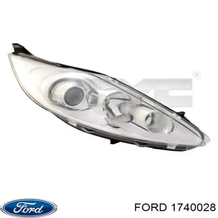 Купити 1740028 Ford Основна фара в зборі ліва