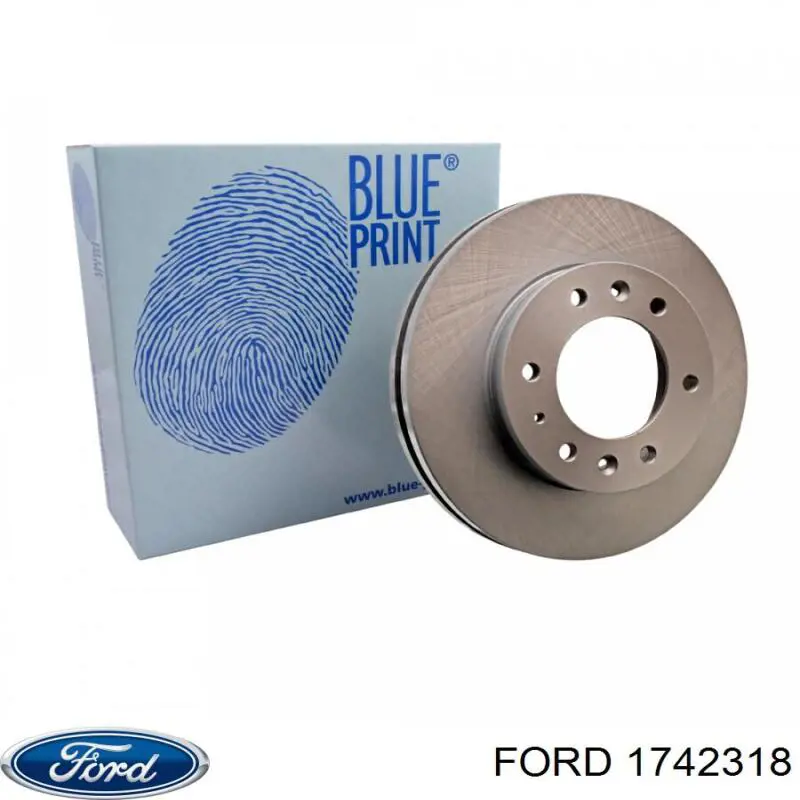 Купити 1742318 Ford Ротор гальмівний